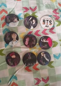 BTS "Burn the Stage" Member Badges (Set of 9)