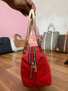 Ralph Lauren Polo Jeans Co. mini duffle/barrel bag