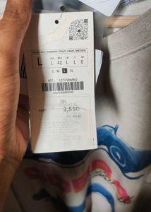 Zara loose Cobra Graphic T-Shirt