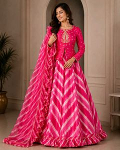 Jaipur special leheriya Lehenga Set