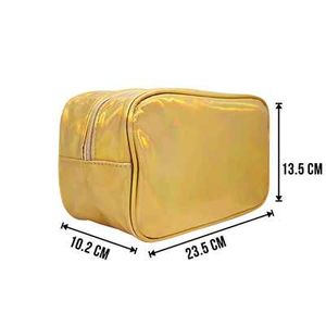 ColorbarGold Holographic Cosmetic Pouch