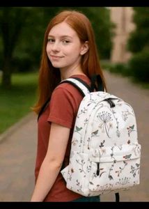 Floral Print Backpack