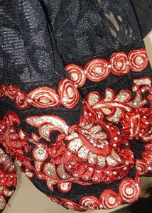 Embroidered long frock
