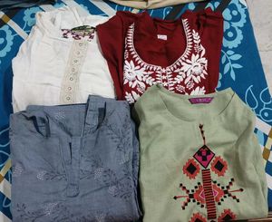 Set of 4 Kurtas