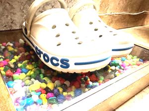 off White Crocs Flipflops
