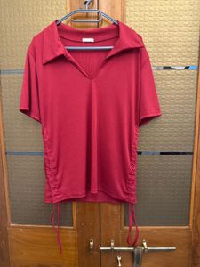 Red and Rust set of 2 tops from Thailand