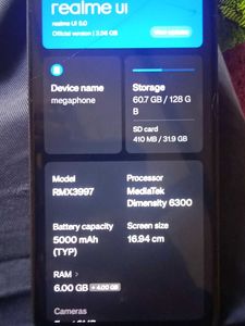mobile phone rmx3997 narzo