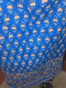 Embroidered Blue Tunic