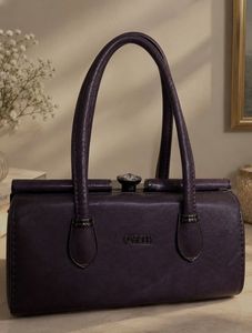 Elegant Purple Handbag