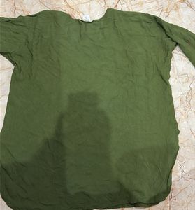 Green Embroidered Kurta