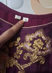 Elegant Embroidered gown