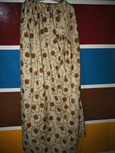 Flora Slit Long Skirt For Women