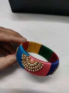 Combo -Bangle and 2 types of bindis