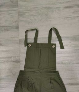 Stylish Olive Green Jumpsuit