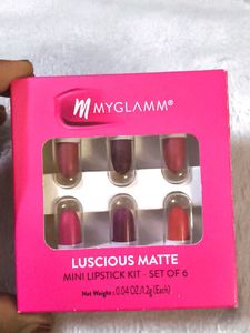 MyGlamm Luscious Matte Mini Lipstick Kit - Set of