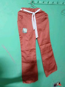 Cute Red Bell Bottom Outfit