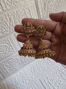Elegant Gold Peacock Pendant Necklace &amp; Earrings