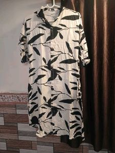 White &amp; Black Kurta set