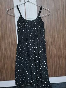 Black Polka Dot Summer Dress