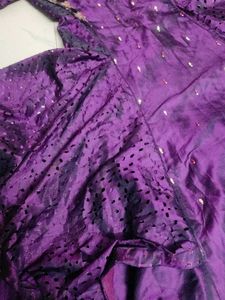 Stunning Purple Ethnic Gown