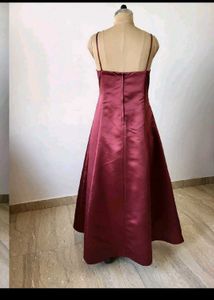 Elegant Satin Evening Gown