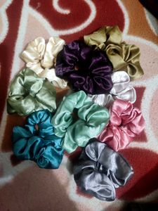 Silky Scrunchie Collection