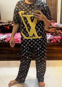Brand Print Night Wear