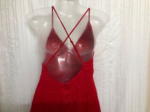 Bordot Red Maxi Dress
