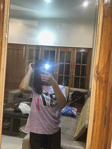 Lilac Graphic Tee