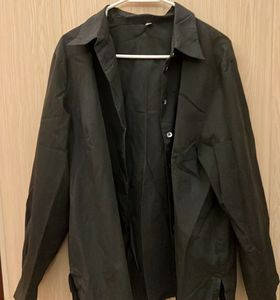 Classic Black Button-Up Shirt