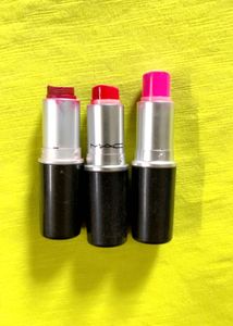 MAC Lipsticks (Set of 3)