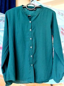 Emerald Green Blouse