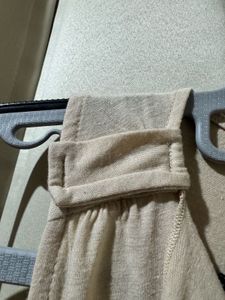 Stylish Beige Sleeveless Top