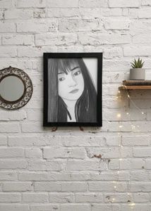 Framed Portrait Sketch