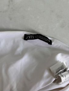 White Halter Neck ZARA  Top