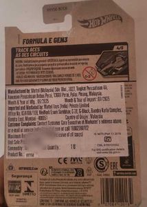 Hot Wheels Formula E Gen3 Race Car