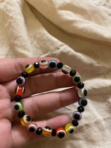 Colorful Evil Eye Beaded Bracelet