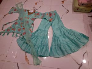Stunning Designer Girl's Sharara Set