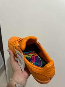 Adidas Superstar Orange Sneakers