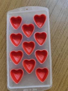 Unused Heart Shaped Ice Cube Tray/Chocolate Mould