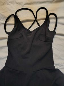 Black Backless Bodycon dress