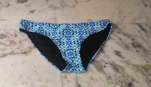 Blue Floral Bikini Bottom