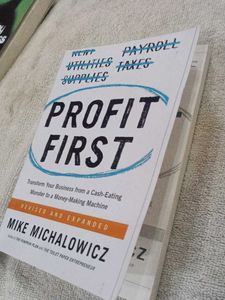 Profit First Book by Mike Michalowicz