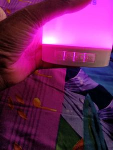 Bluetooth Speaker with Color Changing LED Lamp