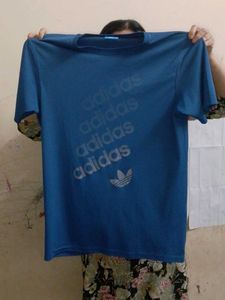 Adidas Blue T-Shirt XXL
