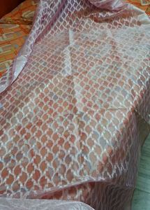 Beautiful Pink Silk Saree