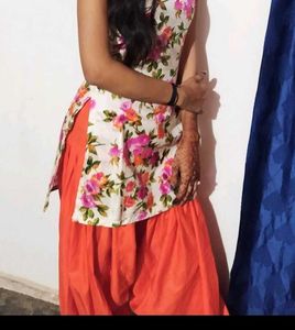 Only Duppatta With Short Kurti