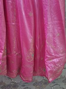 size XL pink lehenga kurti dupatta