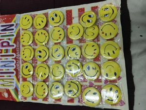 Smiley Face Mini Pins - Fun Accessories