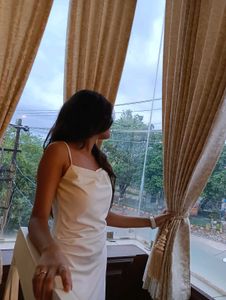 Elegant White Slip Dress
